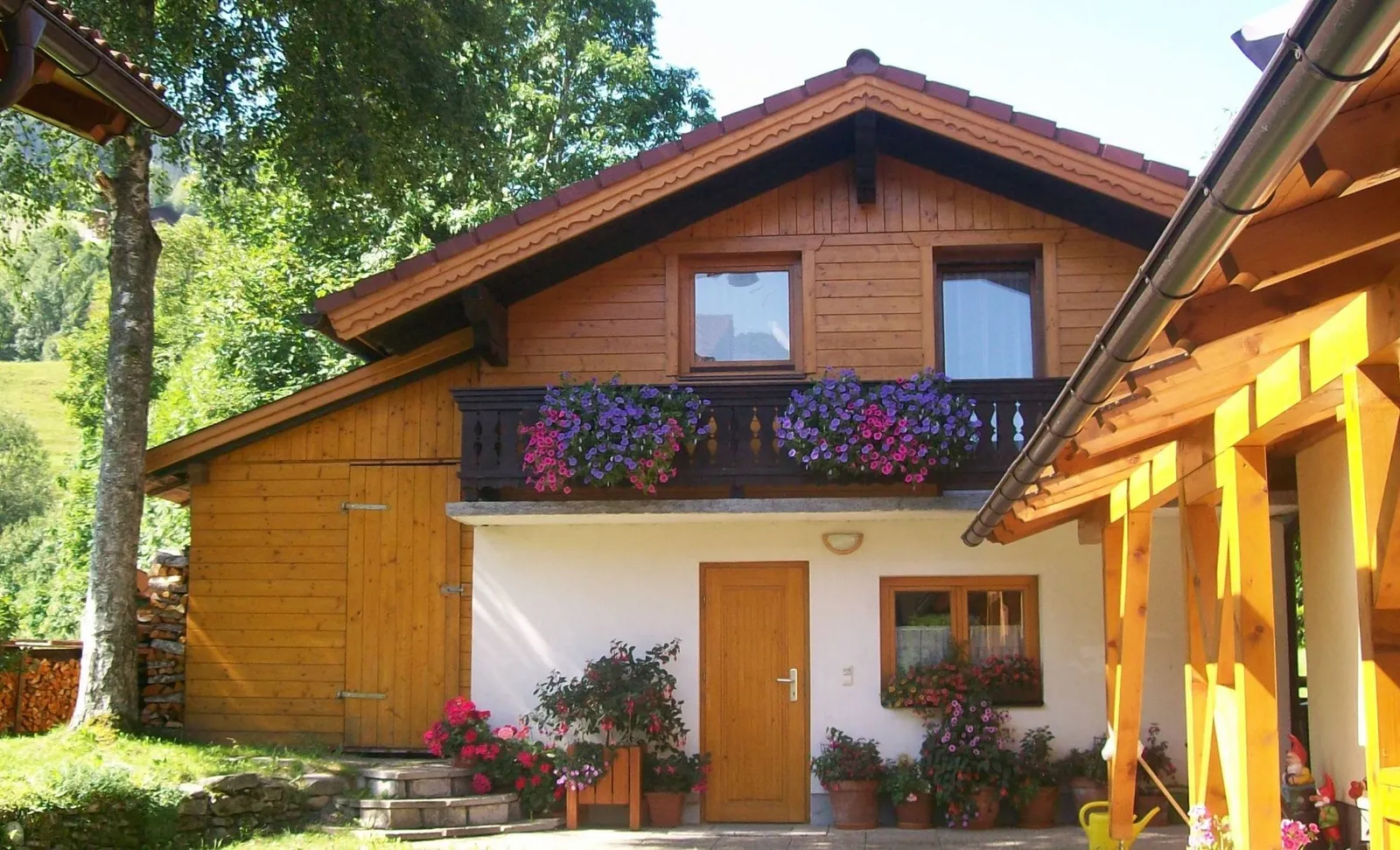 Ferienhaus Pürstl im Sommer
