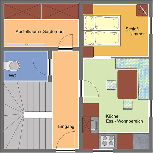 Grundriss Erdgeschoss