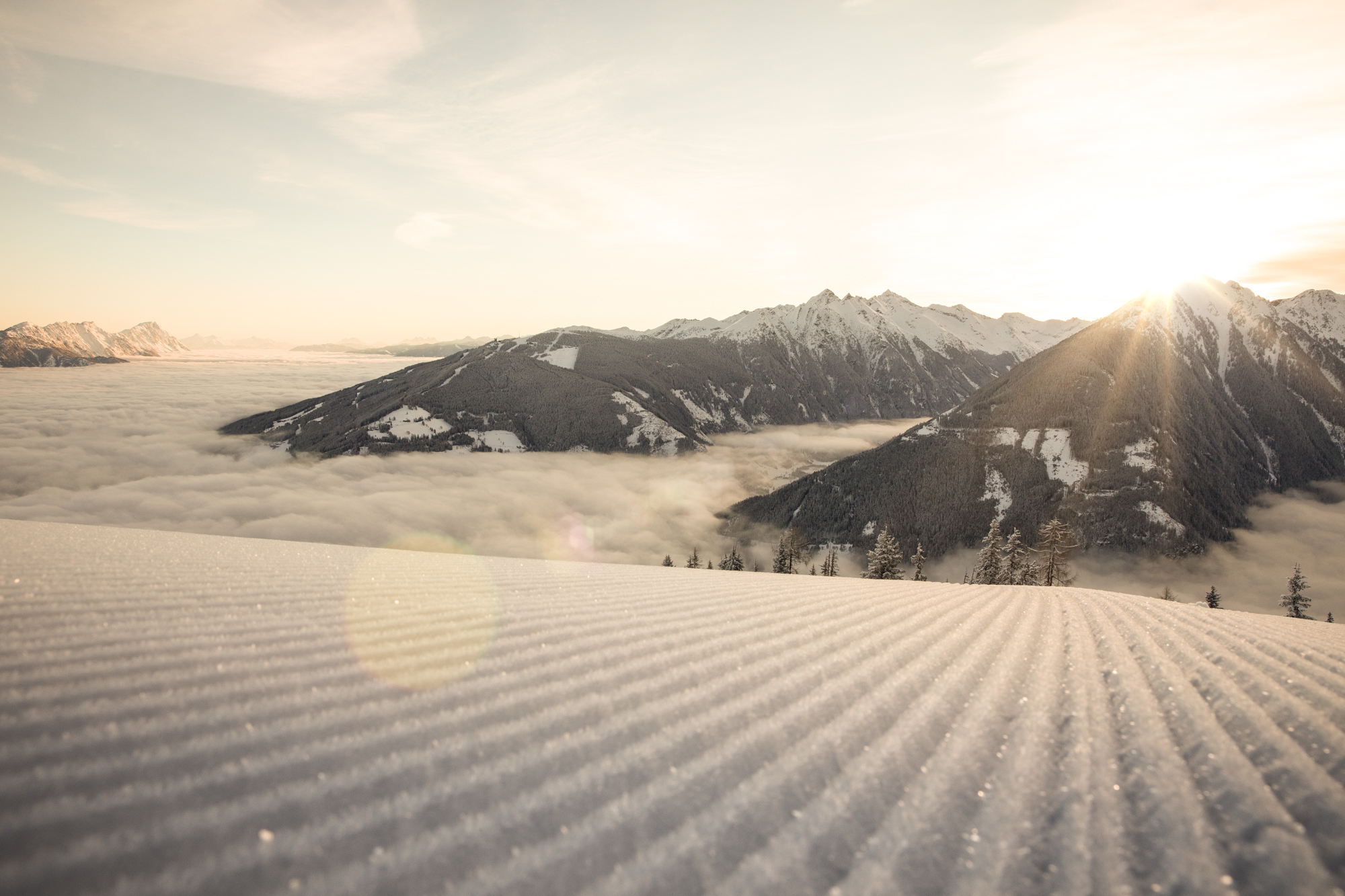 Skifahren Piste in Schladming